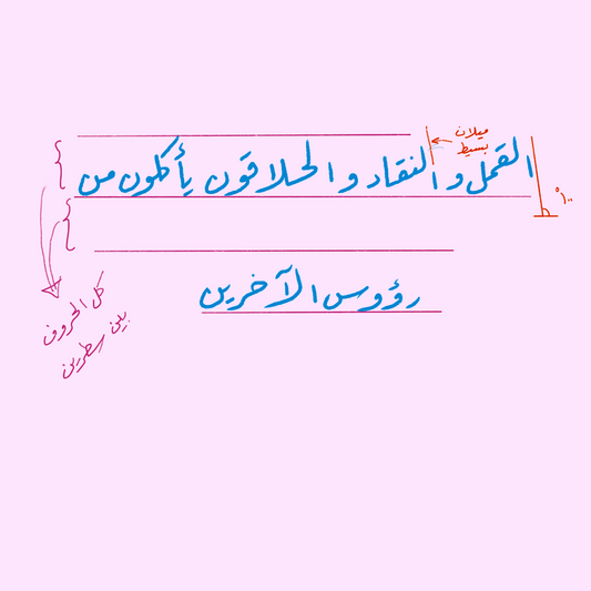 تحسين الخط اليومي المستوى ١