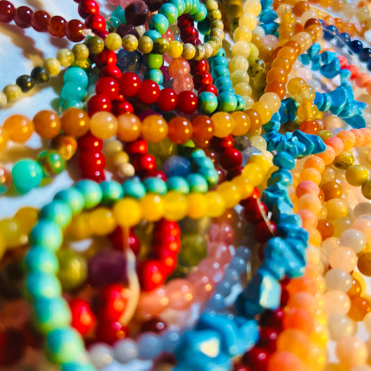 صناعة قلادة و إسوارة