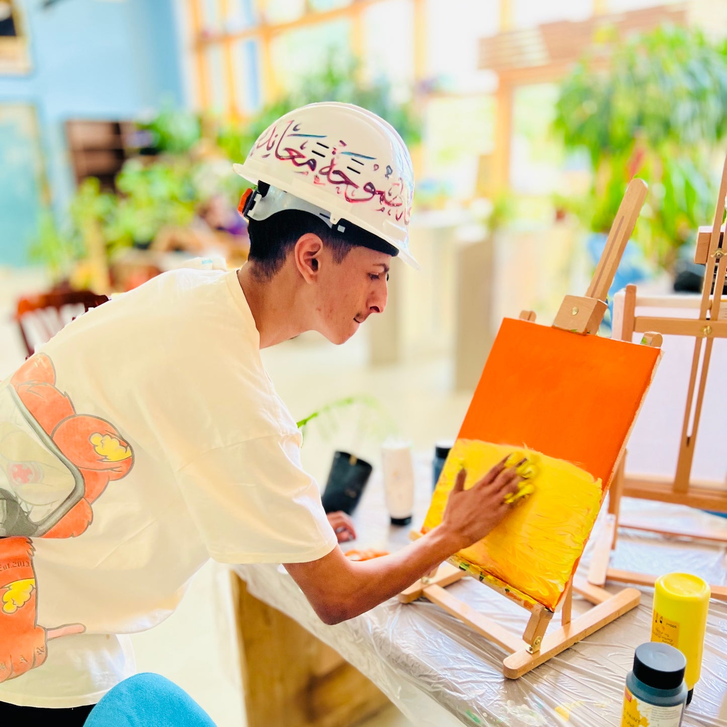تجربة الرسم
