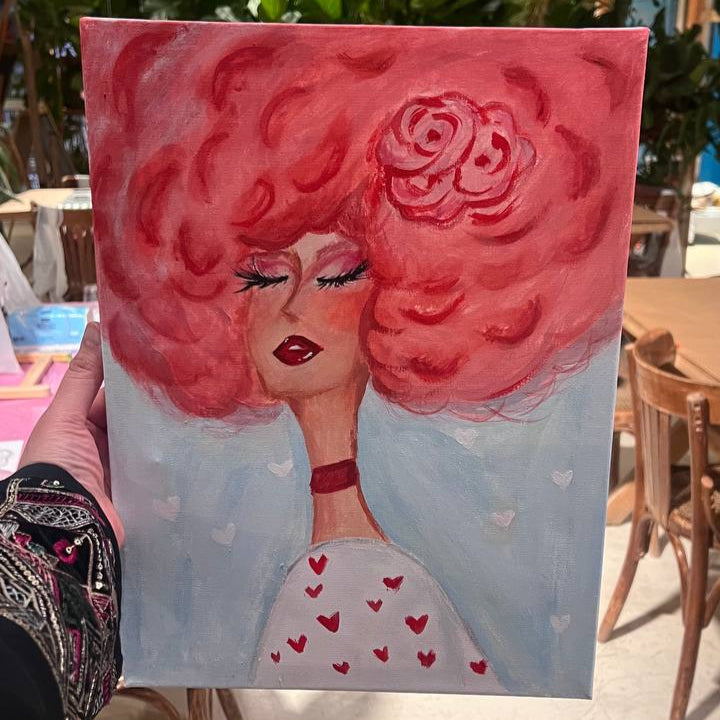 Saturday: Draw Your Feelings. You must wear pink 🩷🌸🎀