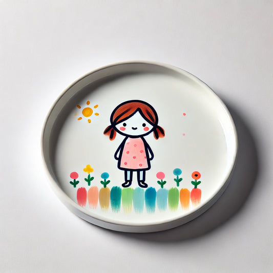 Decorative Plate Painting Experience – Acrylic Colors (For Decoration Only – Instant Pickup)
